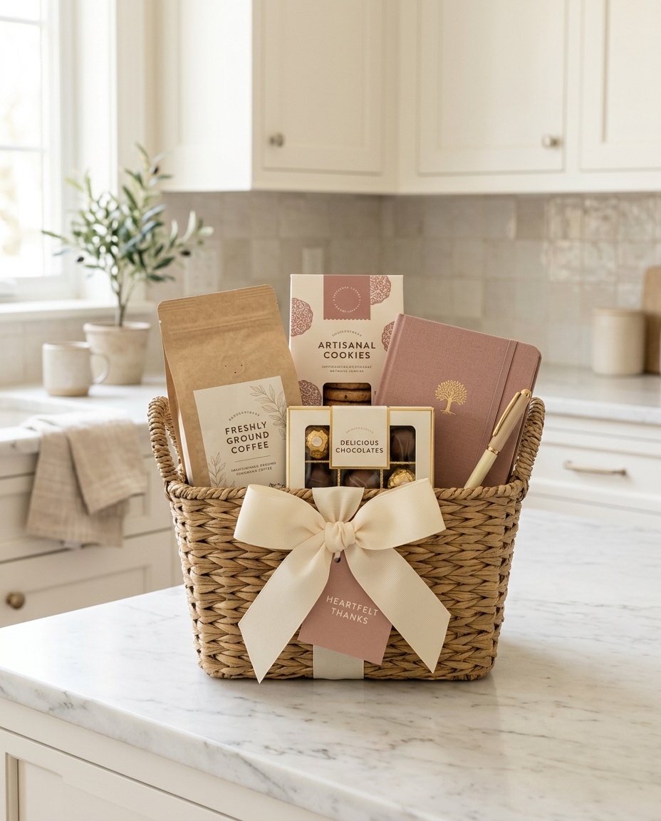 Appreciation & Joy — gift basket by Ribbon & Joy